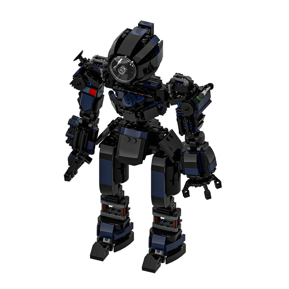 MOC AD-HS4 Heavy Mech Model Building Blocks Space War Building Bricks MOC - ToylandEU