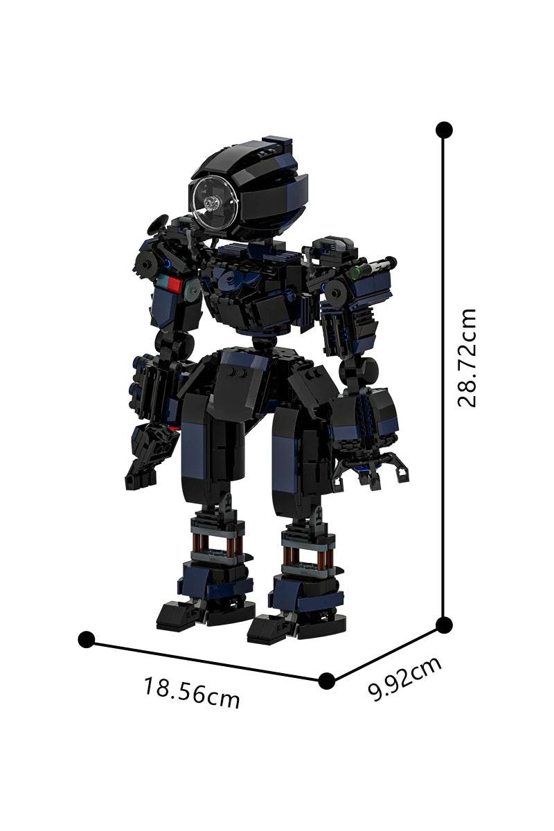 MOC AD-HS4 Heavy Mech Model Building Blocks Space War Building Bricks MOC - ToylandEU