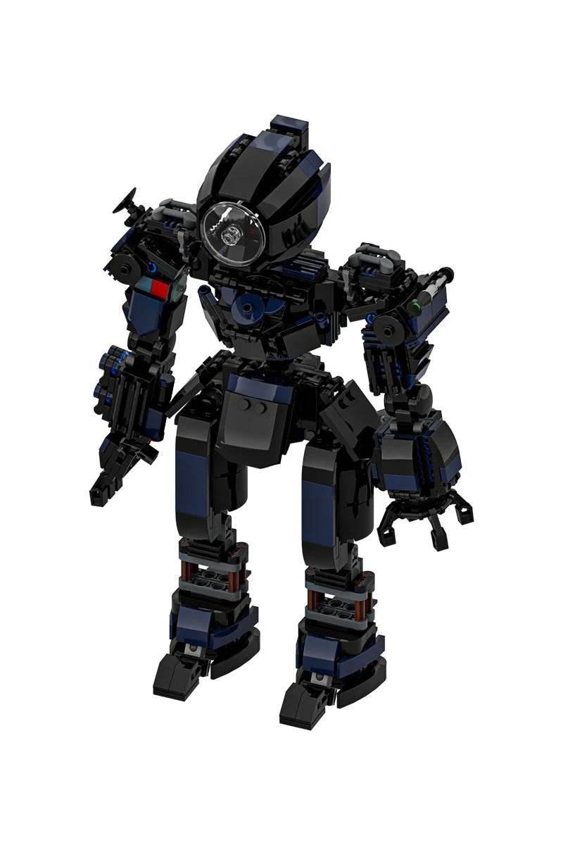 MOC AD-HS4 Heavy Mech Model Building Blocks Space War Building Bricks MOC - ToylandEU