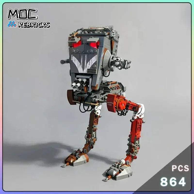 ATST Raider Mandalorian Minifig Scale Building Blocks Set - ToylandEU