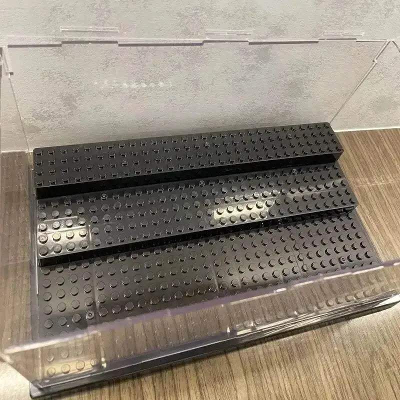 Acrylic Transparent Display Box For Building Blocks Model Assemble Dust Cover Figures Toys Protection Showcase Compatible With Brand - ToylandEU