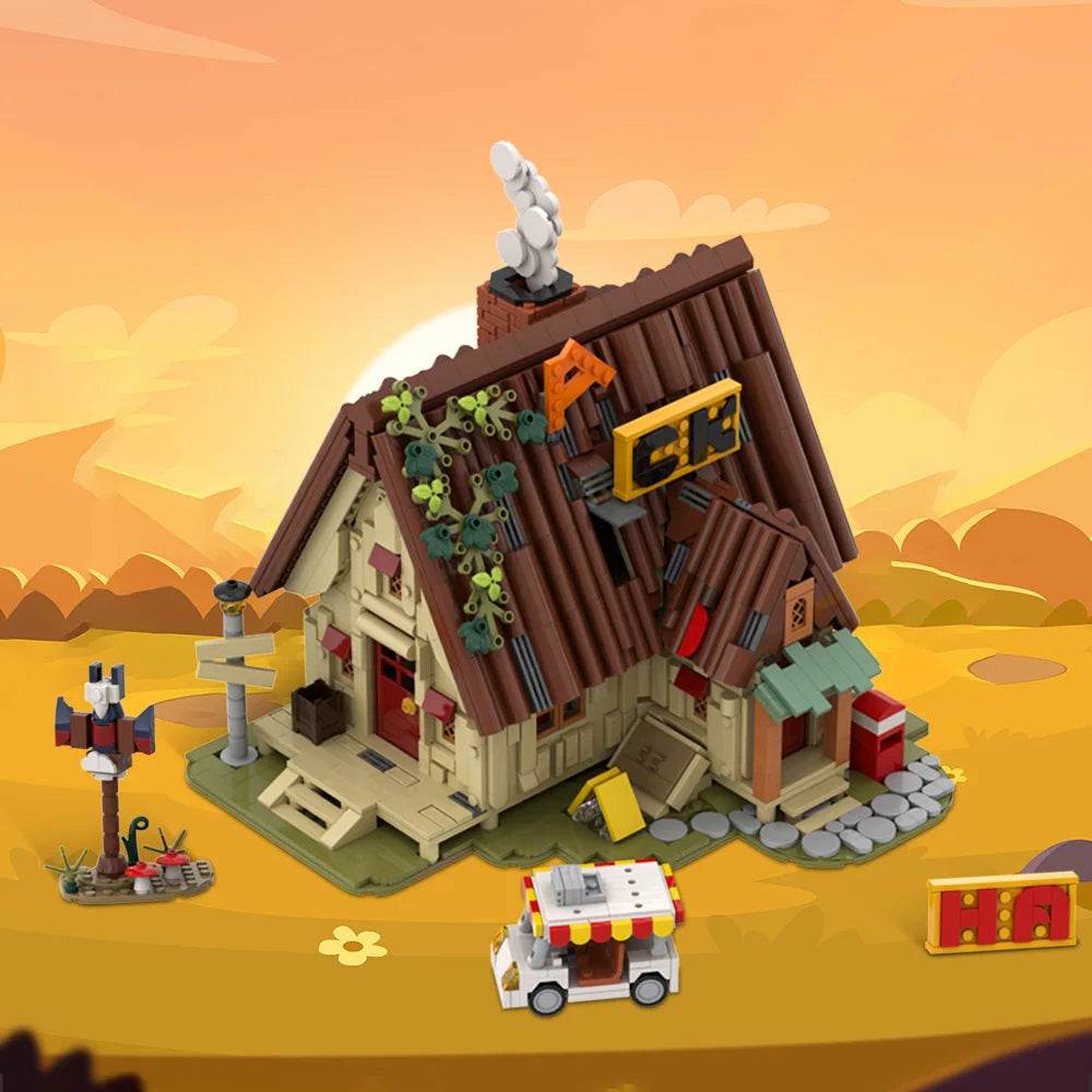 MOC Adventure Animation Gravity Falls House Model Building Blocks Toys - ToylandEU