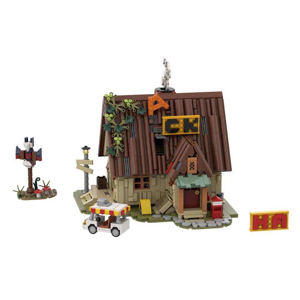 MOC Adventure Animation Gravity Falls House Model Building Blocks Toys - ToylandEU