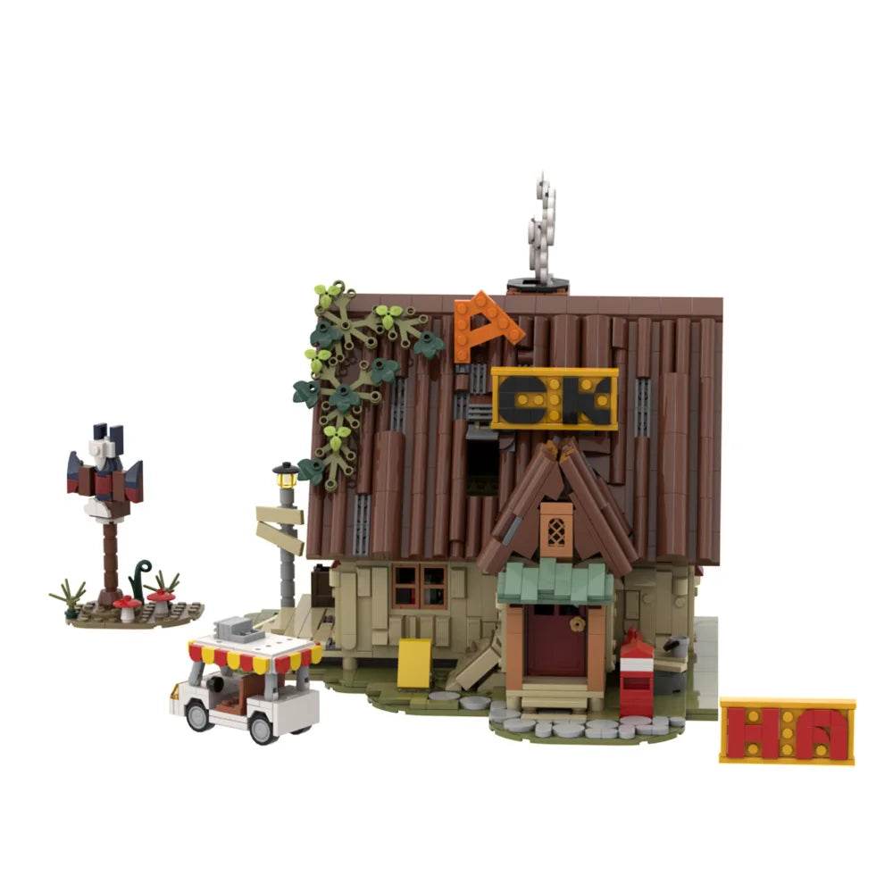 MOC Adventure Animation Gravity Falls House Model Building Blocks Toys - ToylandEU