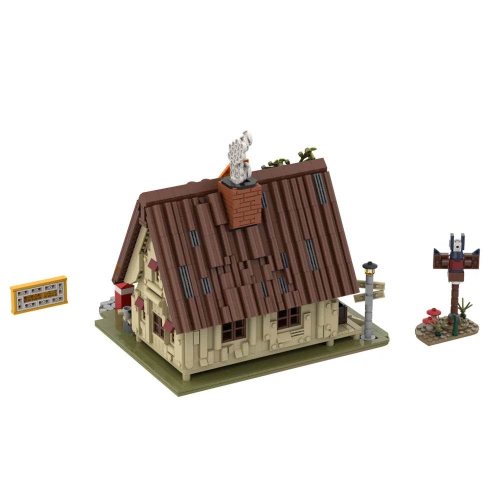 MOC Adventure Animation Gravity Falls House Model Building Blocks Toys - ToylandEU