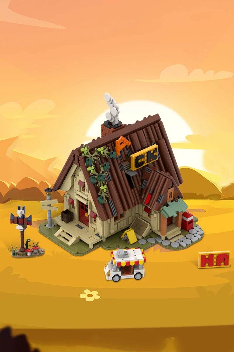 MOC Adventure Animation Gravity Falls House Model Building Blocks Toys - ToylandEU