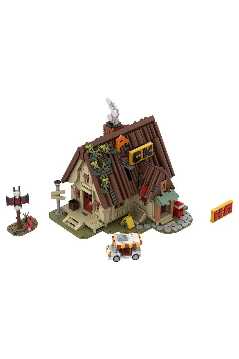 MOC Adventure Animation Gravity Falls House Model Building Blocks Toys - ToylandEU