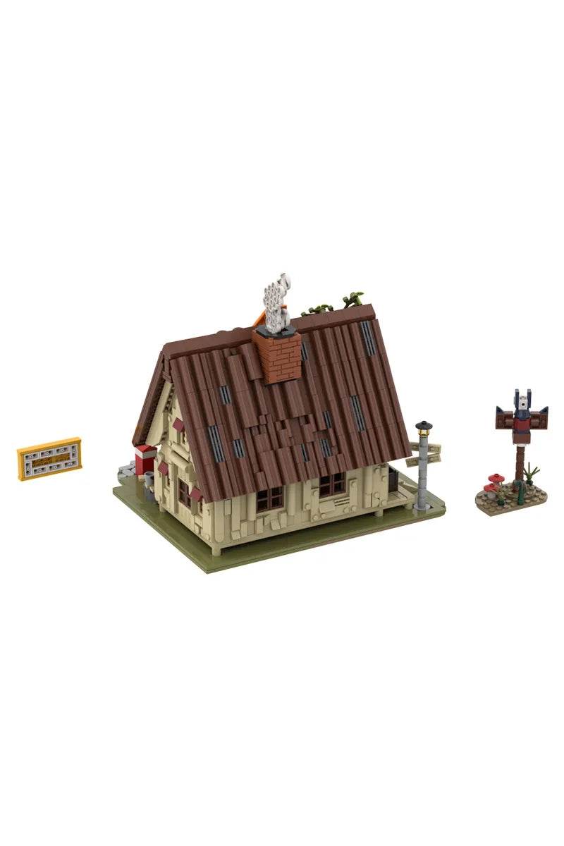 MOC Adventure Animation Gravity Falls House Model Building Blocks Toys - ToylandEU