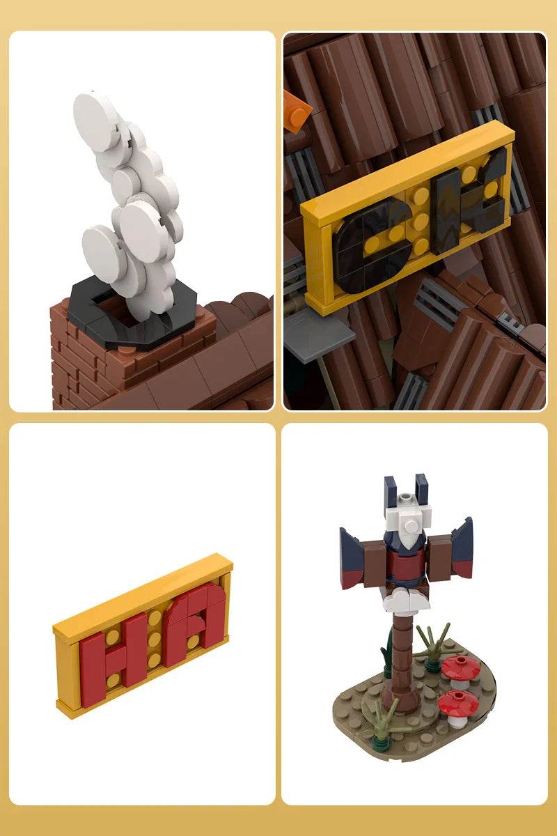 MOC Adventure Animation Gravity Falls House Model Building Blocks Toys - ToylandEU