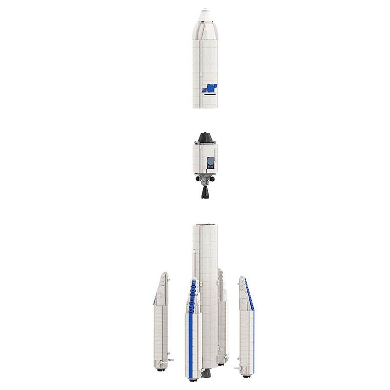 MOC Aerospace Rocket ESA Arianespace Arianeal 6 Building Blocks Building Bricks MOC - ToylandEU