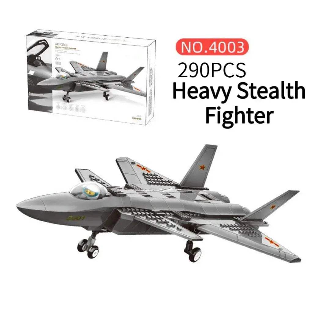MOC Air Force Building Blocks Aircraft Set For Creative Play Kids - ToylandEU
