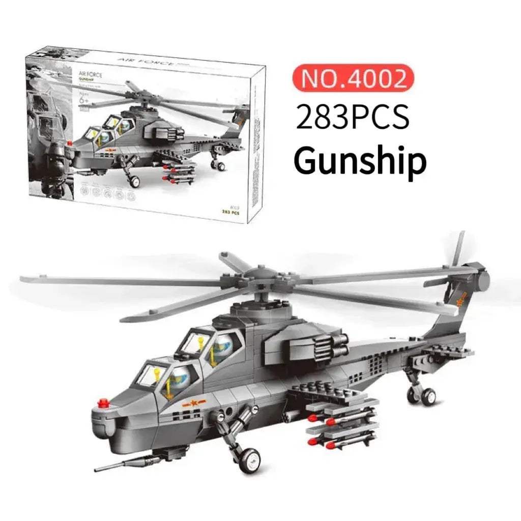 MOC Air Force Building Blocks Aircraft Set For Creative Play Kids - ToylandEU