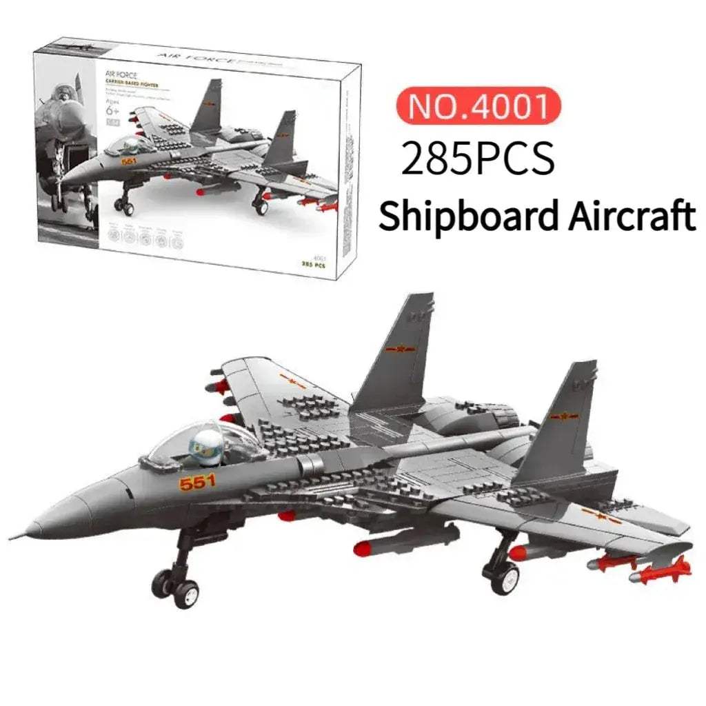 MOC Air Force Building Blocks Aircraft Set For Creative Play Kids - ToylandEU