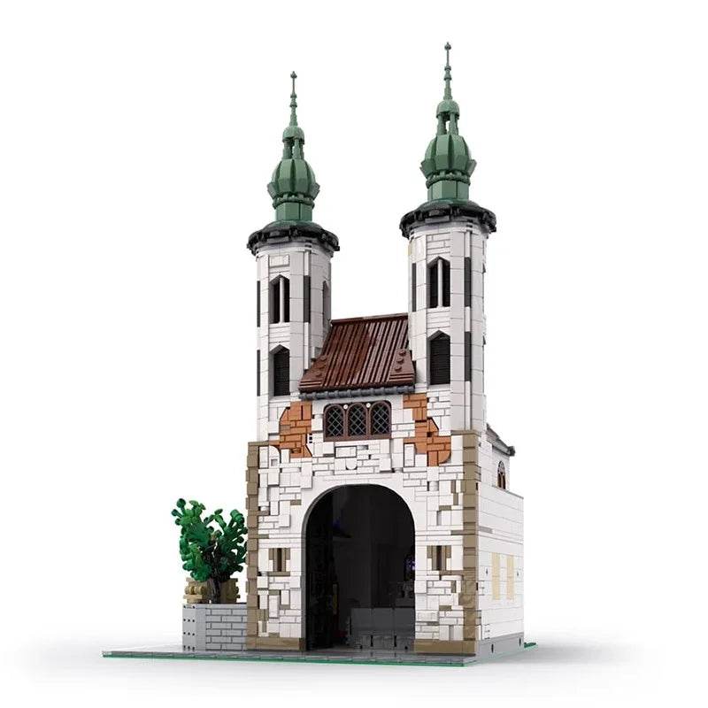 MOC Andrews Church Model MOC-124447 Medieval Street Scenery - ToylandEU