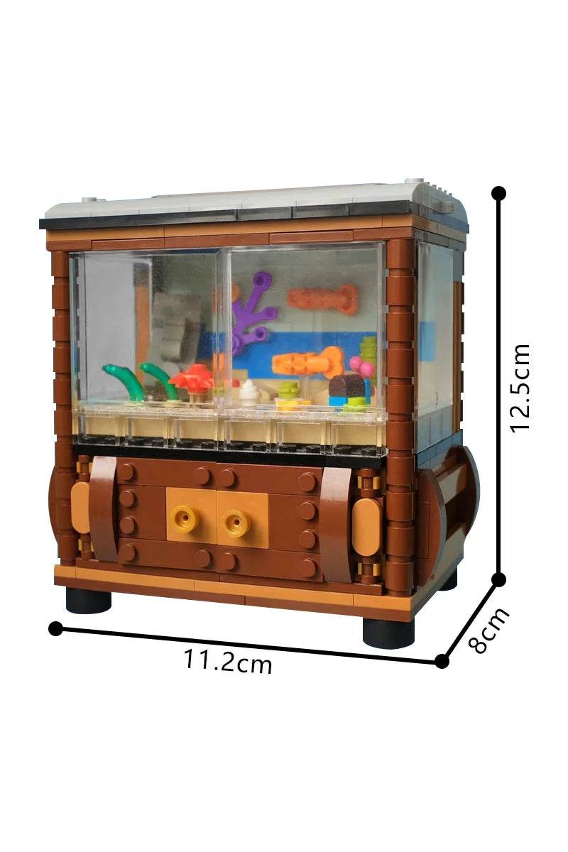 MOC Animated Aquarium Model Building Blocks Adult Gift Toy - ToylandEU