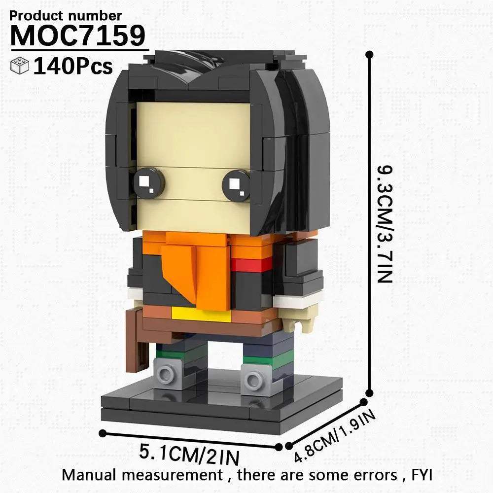 Anime BrickHeadz Dragon Diorama Building Blocks Kit Educational - ToylandEU