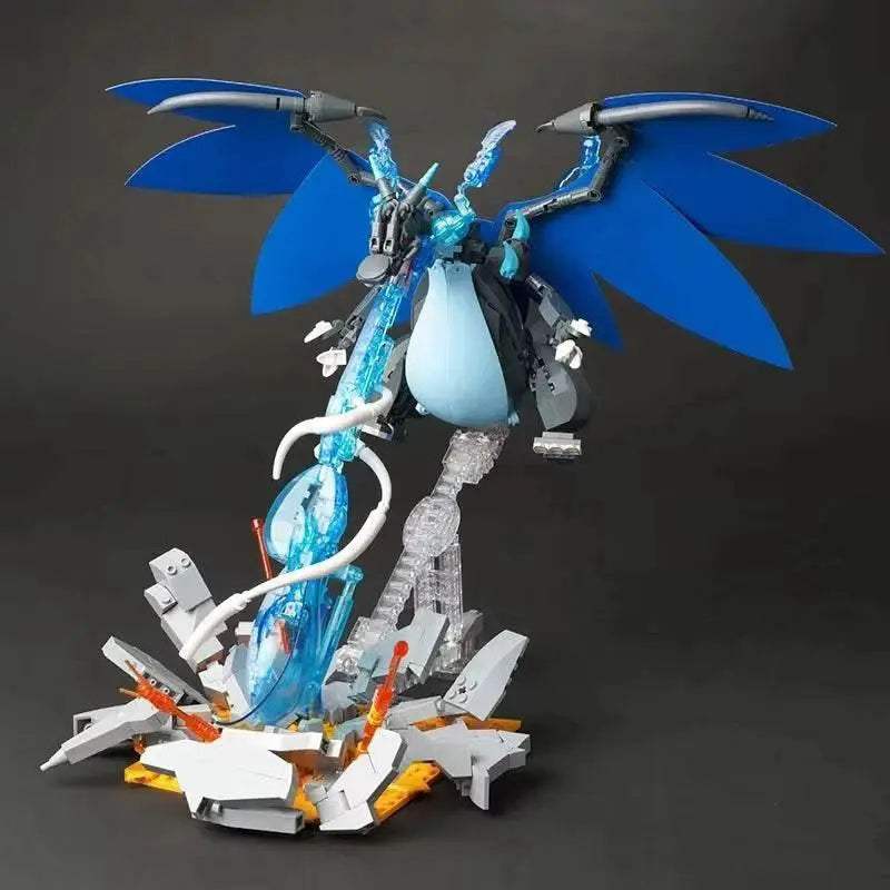 Anime Super Charizard X Building Blocks Diy Toys - ToylandEU
