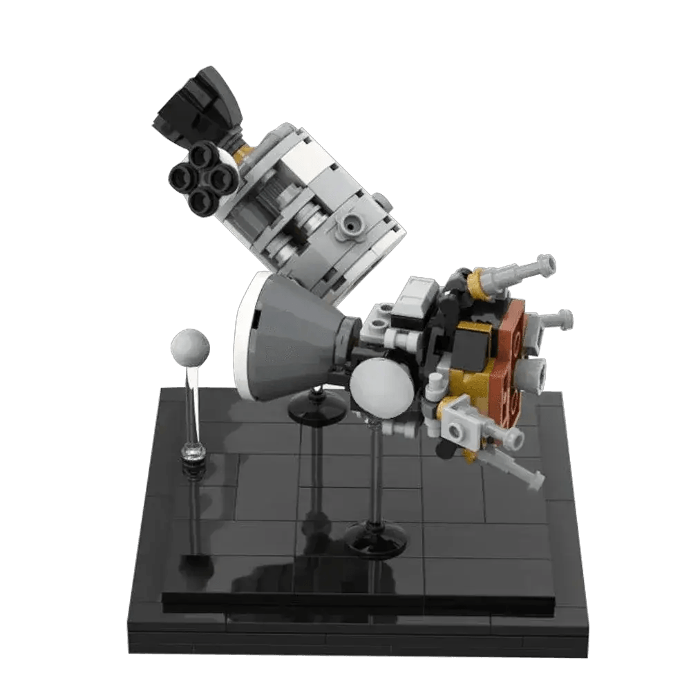  MOC Apollo 13 Diorama CSM Odyssey LM Aquarius Building Bricks MOC Gift -  ToylandEU™