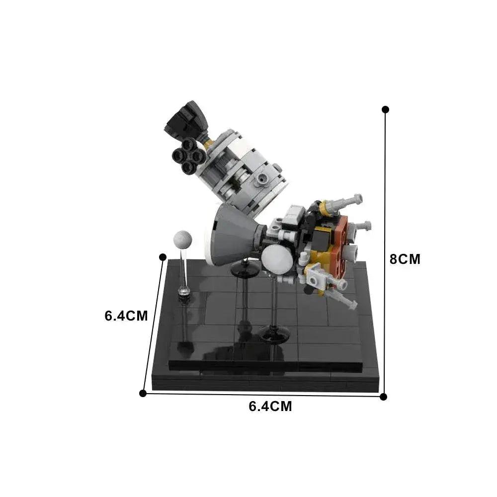  MOC Apollo 13 Diorama CSM Odyssey LM Aquarius Building Bricks MOC Gift -  ToylandEU™