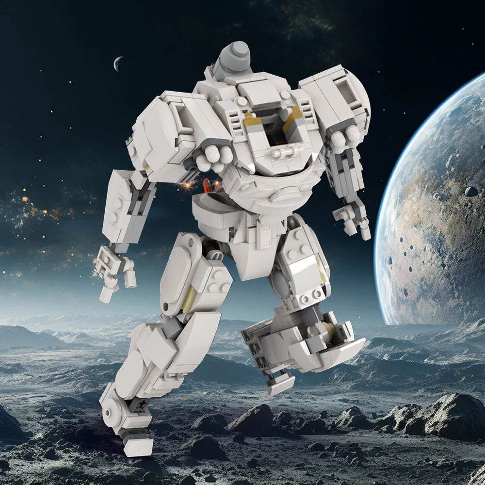 MOC Astronaut Mech Suit Model Building Blocks Building Bricks MOC Gift - ToylandEU