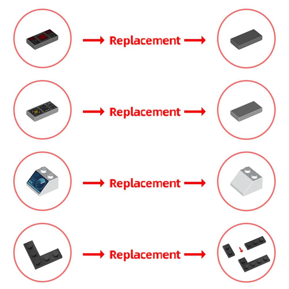MOC Astronaut Mech Suit Model Building Blocks Building Bricks MOC Gift - ToylandEU