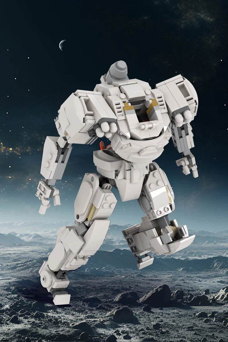 MOC Astronaut Mech Suit Model Building Blocks Building Bricks MOC Gift - ToylandEU