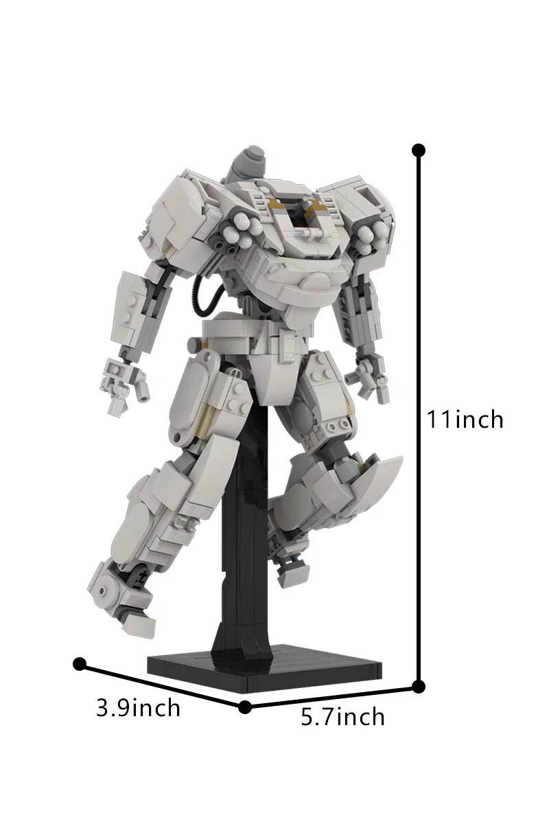 MOC Astronaut Mech Suit Model Building Blocks Building Bricks MOC Gift - ToylandEU
