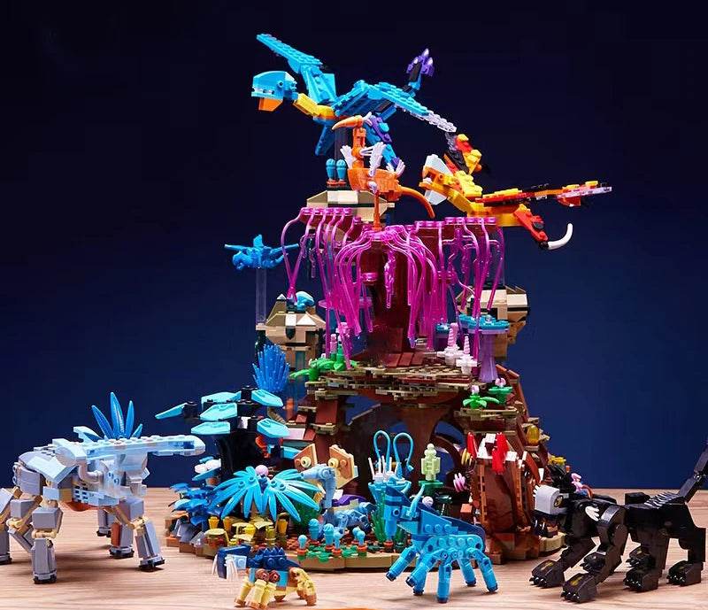 MOC Avatar Movie The Illuminated World Of Pandora Building Blocks Bricks - ToylandEU