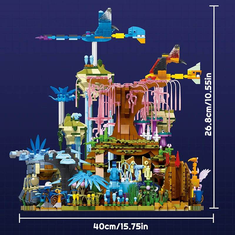 MOC Avatar Movie The Illuminated World Of Pandora Building Blocks Bricks - ToylandEU