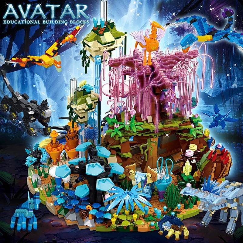 MOC Avatar Movie The Illuminated World Of Pandora Building Blocks Bricks - ToylandEU