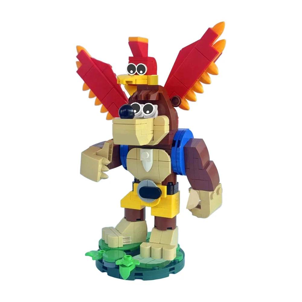 MOC Banjo Kazooie Brickheadz Model Building Blocks Gift Building Bricks MOC - ToylandEU