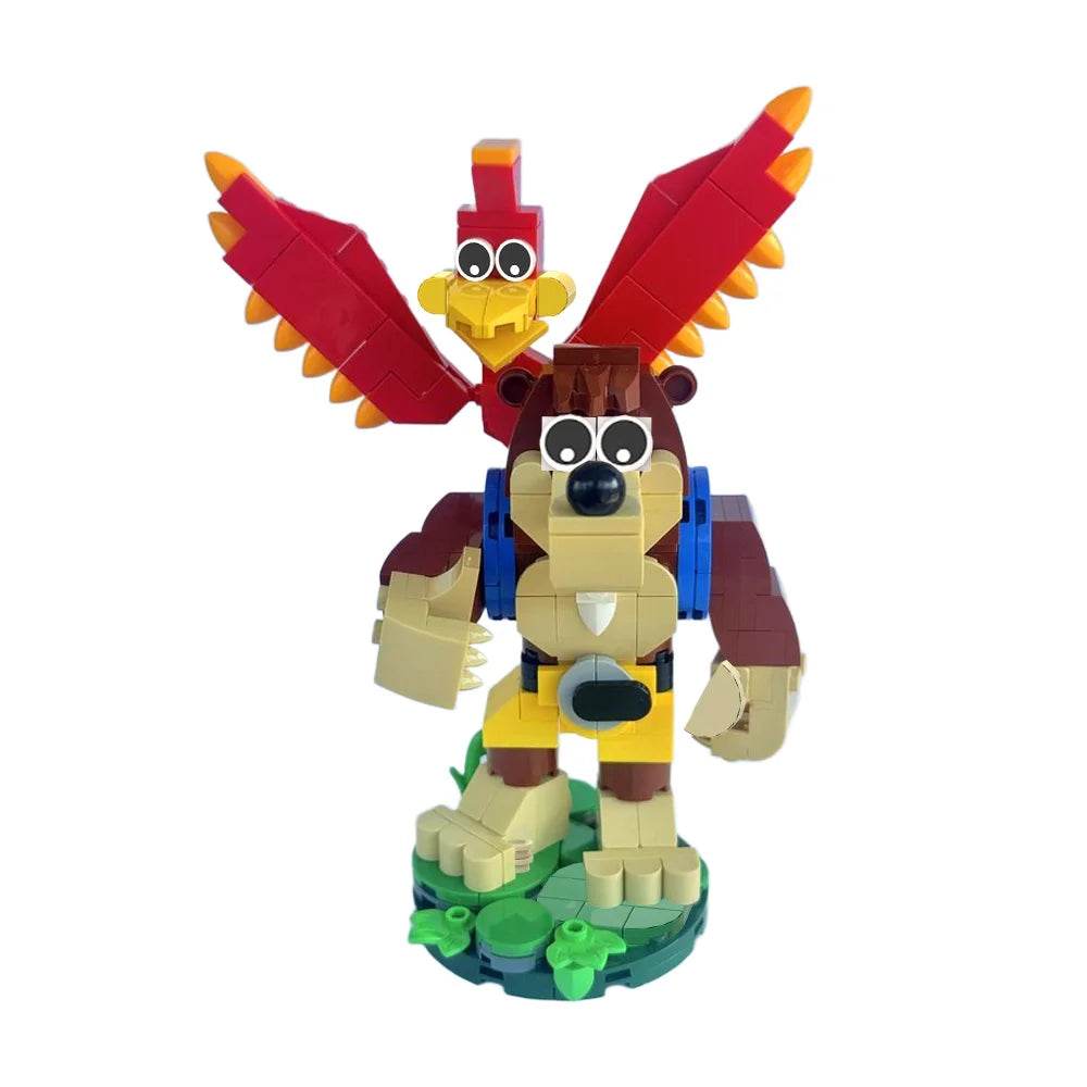 MOC Banjo Kazooie Brickheadz Model Building Blocks Gift Building Bricks MOC - ToylandEU
