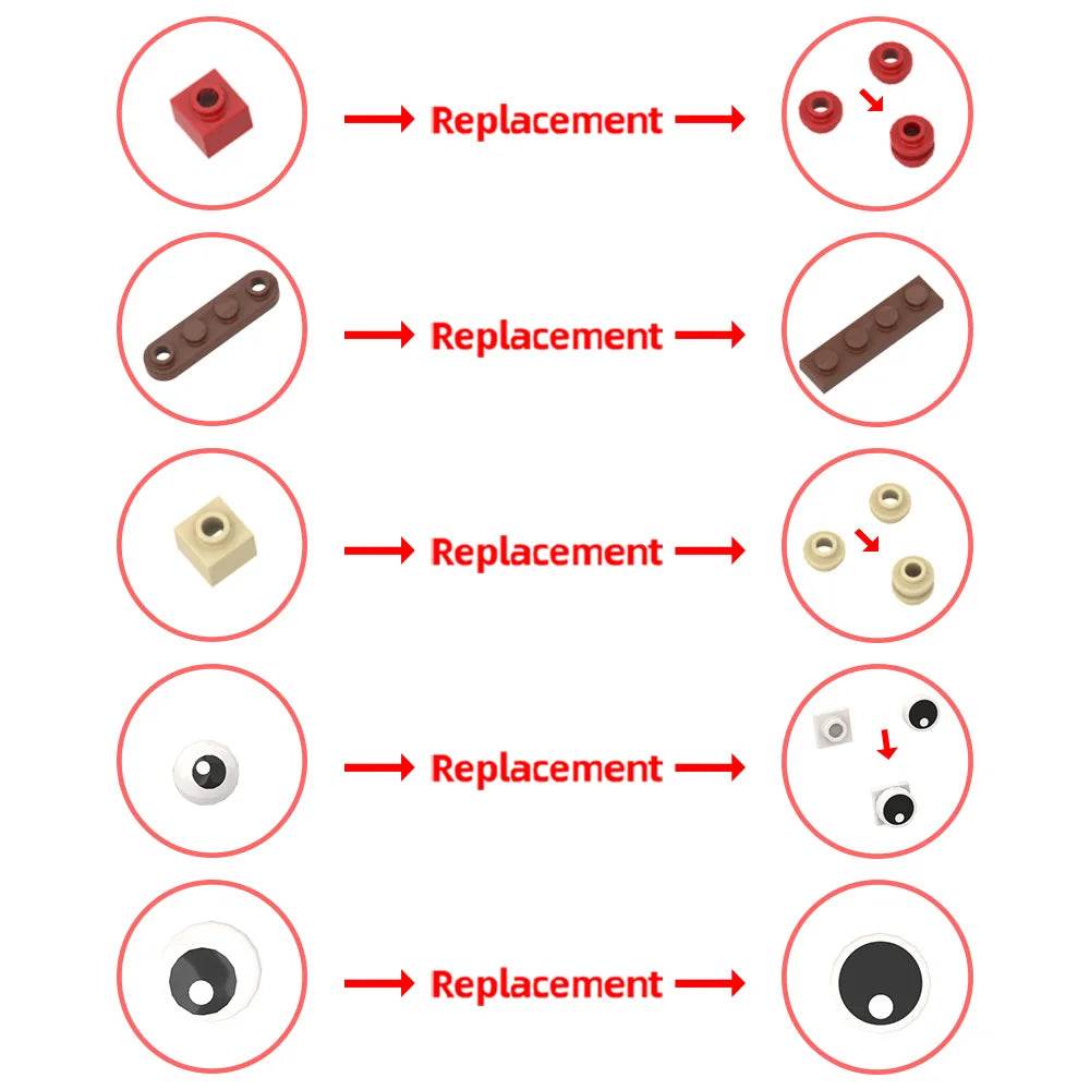MOC Banjo Kazooie Brickheadz Model Building Blocks Gift Building Bricks MOC - ToylandEU