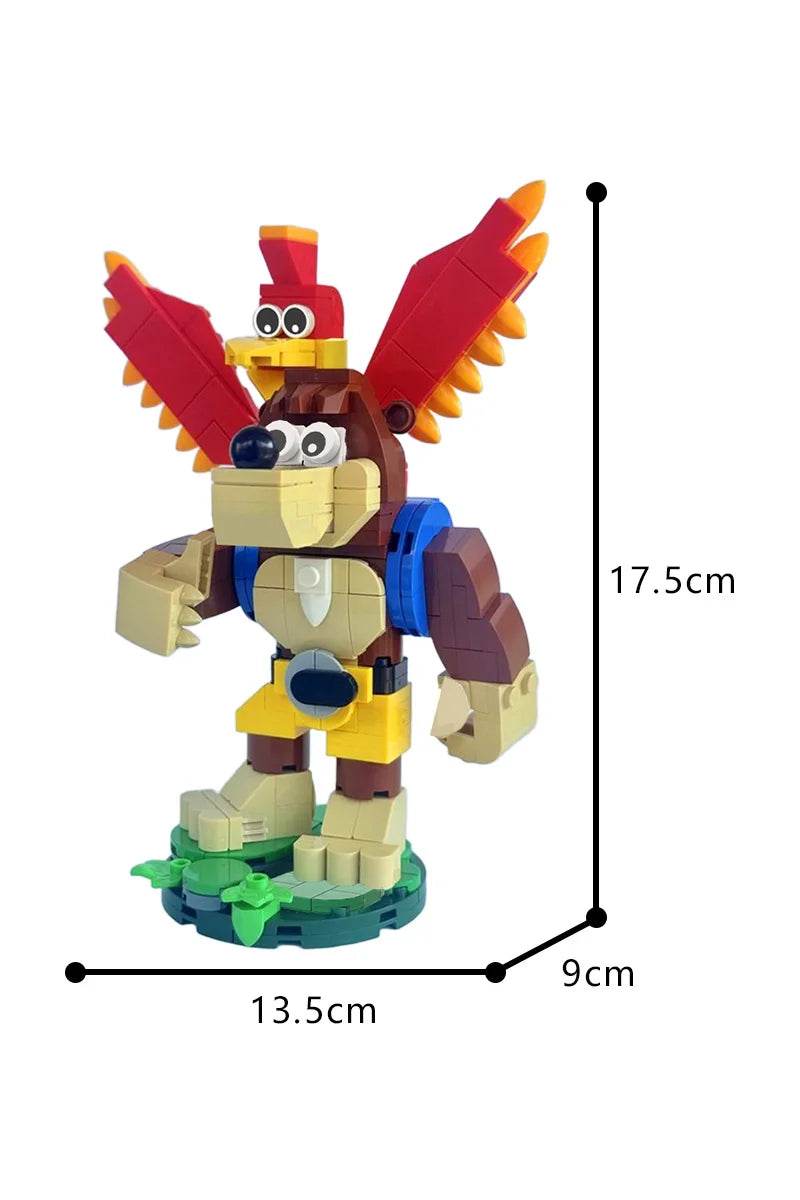 MOC Banjo Kazooie Brickheadz Model Building Blocks Gift Building Bricks MOC - ToylandEU