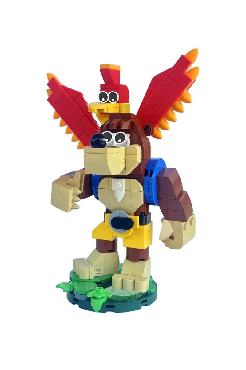 MOC Banjo Kazooie Brickheadz Model Building Blocks Gift Building Bricks MOC - ToylandEU