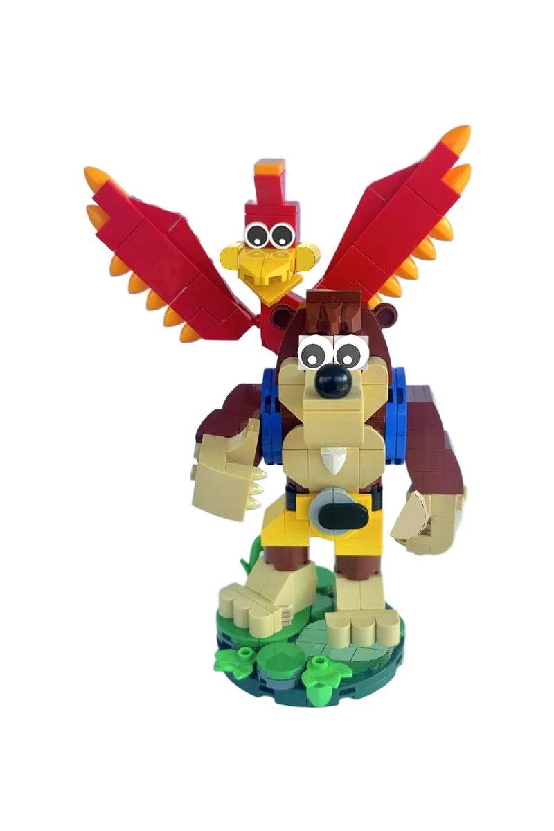 MOC Banjo Kazooie Brickheadz Model Building Blocks Gift Building Bricks MOC - ToylandEU