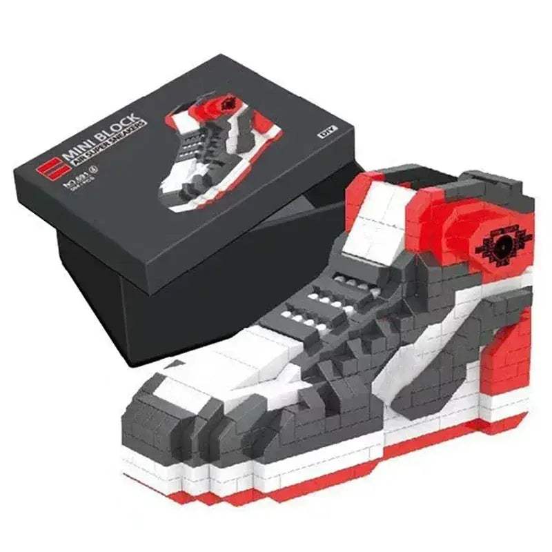 MOC Basketball Shoes Building Blocks For Kids DIY Creative Sneakers - ToylandEU