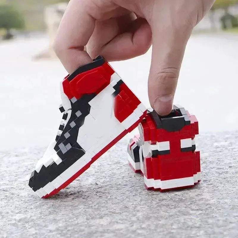 MOC Basketball Shoes Building Blocks For Kids DIY Creative Sneakers - ToylandEU