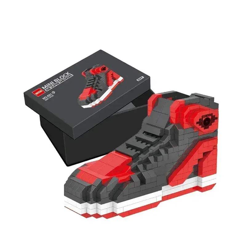 MOC Basketball Shoes Building Blocks For Kids DIY Creative Sneakers - ToylandEU