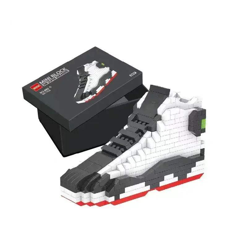 MOC Basketball Shoes Building Blocks For Kids DIY Creative Sneakers - ToylandEU