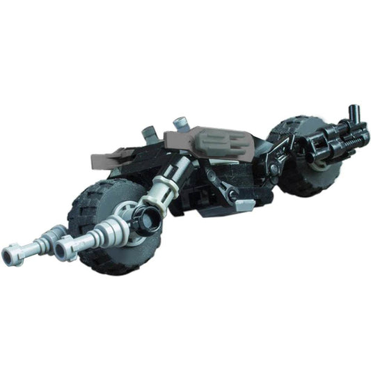 MOC Bat-Motorcycle Model Building Blocks Set Classic-Batpods Mini Bike - ToylandEU