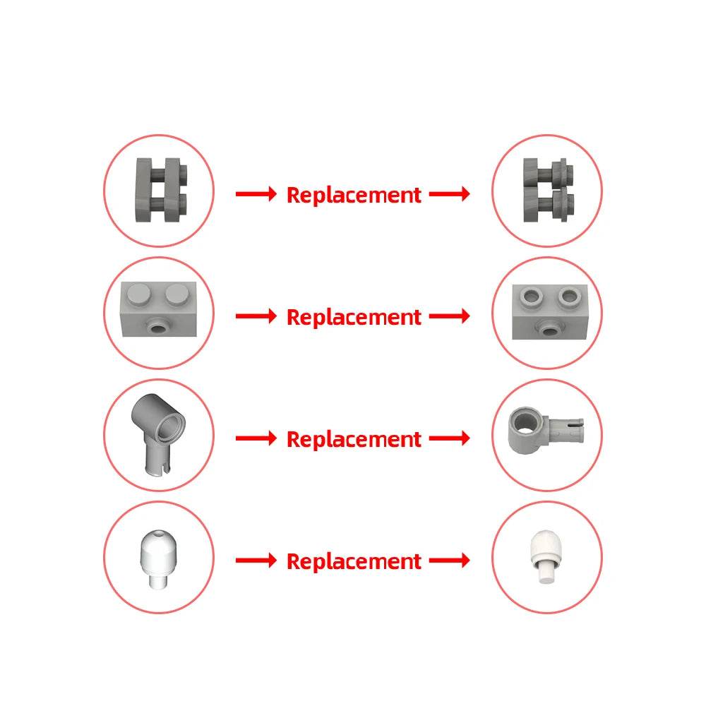 MOC Beefed-up City Space Construction Mech Model Brick Building Bricks MOC - ToylandEU