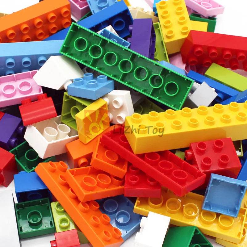 MOC Big Size Building Blocks Bricks Slope Windows Door Toys - ToylandEU