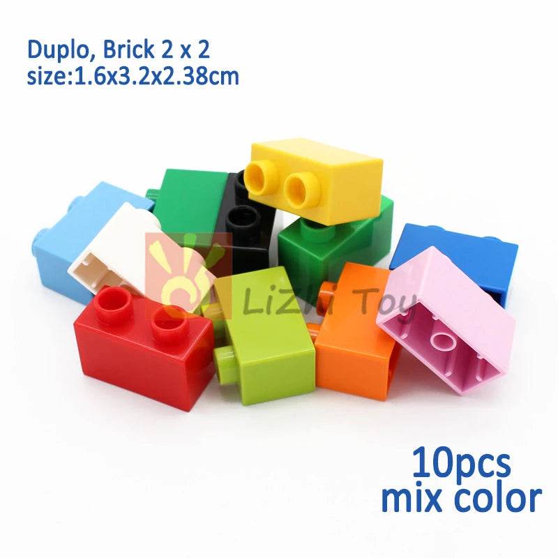 MOC Big Size Building Blocks Bricks Slope Windows Door Toys - ToylandEU