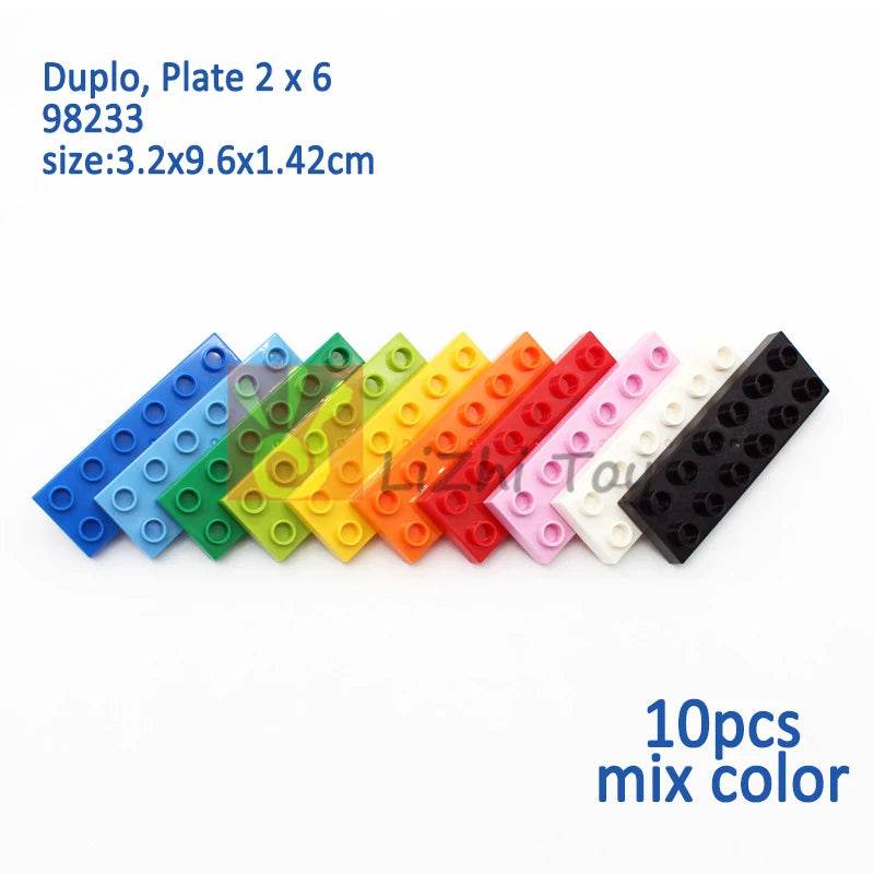 MOC Big Size Building Blocks Bricks Slope Windows Door Toys - ToylandEU