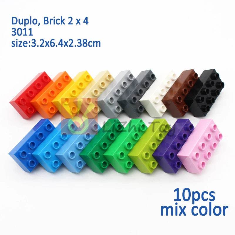 MOC Big Size Building Blocks Bricks Slope Windows Door Toys - ToylandEU