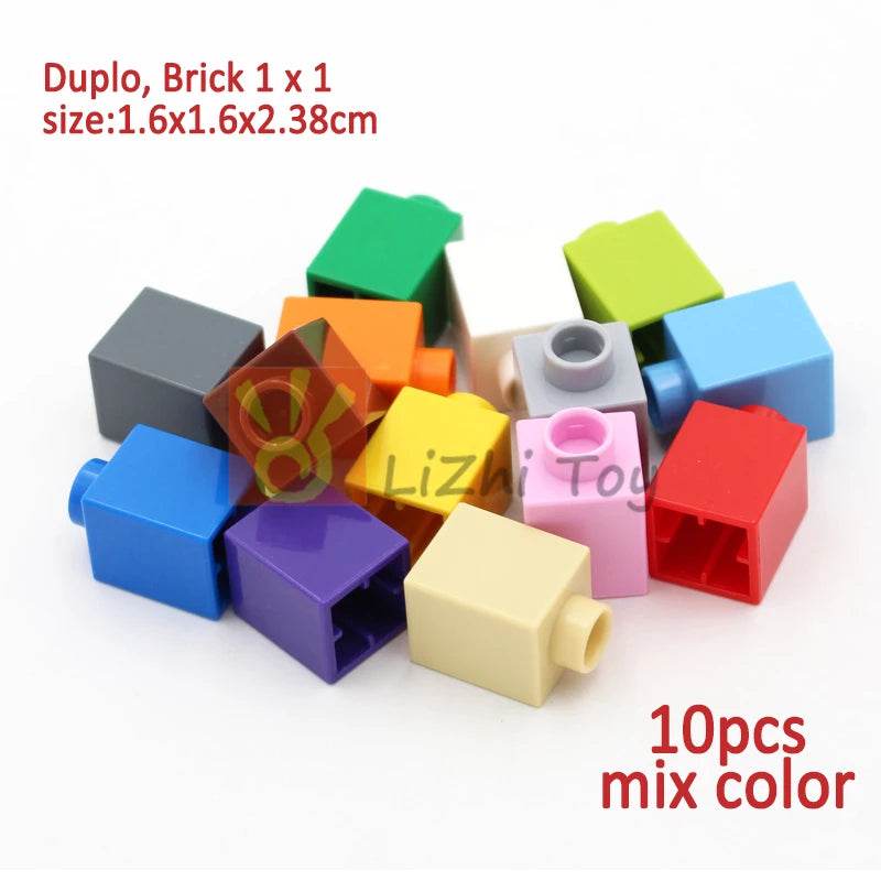 MOC Big Size Building Blocks Bricks Slope Windows Door Toys - ToylandEU