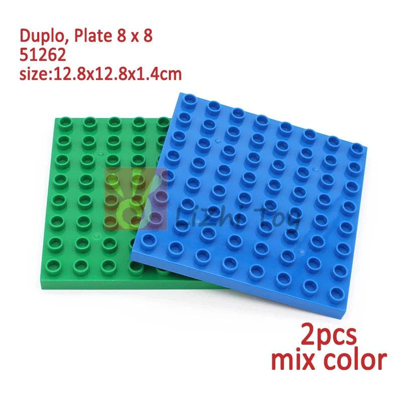 MOC Big Size Building Blocks Bricks Slope Windows Door Toys - ToylandEU