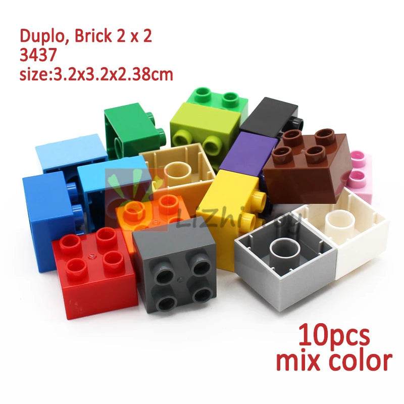 MOC Big Size Building Blocks Bricks Slope Windows Door Toys - ToylandEU