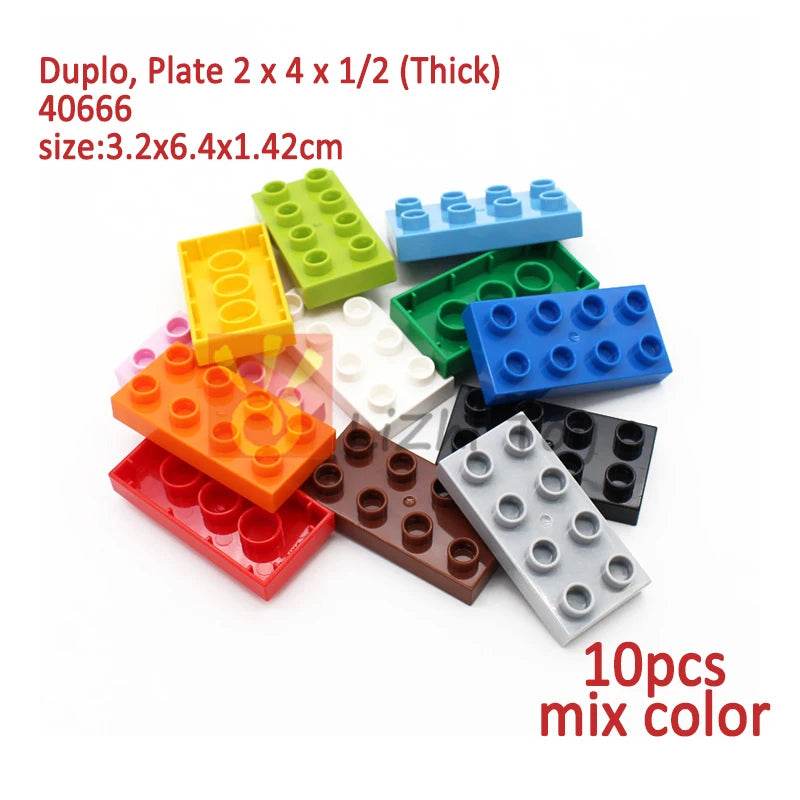 MOC Big Size Building Blocks Bricks Slope Windows Door Toys - ToylandEU